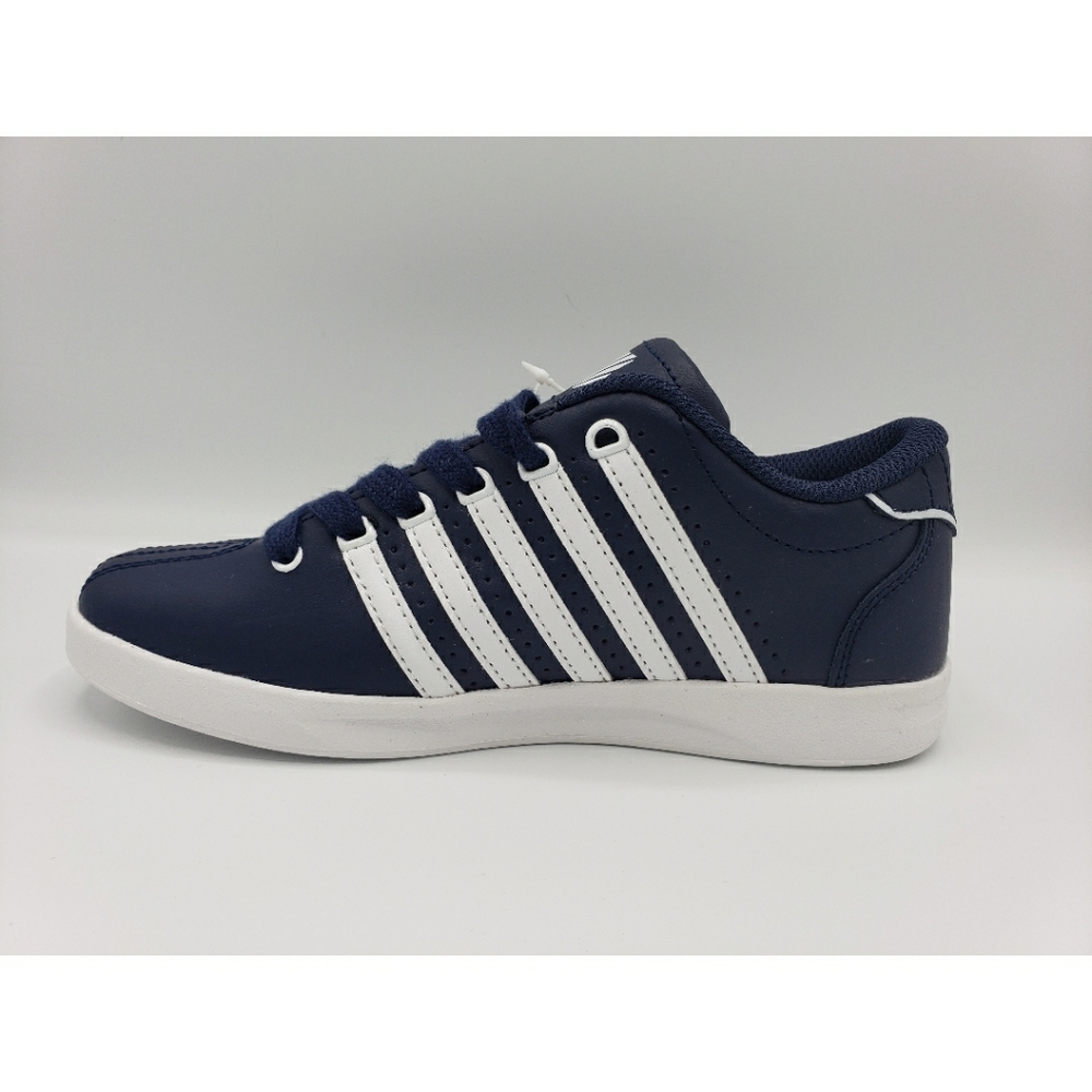 K-Swiss Court Pro White Blue Shoes - Picture 4 of 9